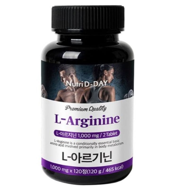 NutriD Day L-Arginine, 120 Tablets, 1 Count 7,300円