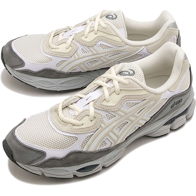 スニーカー メンズ ゲルエヌワイシー [1203A383-113] 靴 シューズ フットウェア ジャパンブランド クリーム CREAM/WHITE 正規取扱店