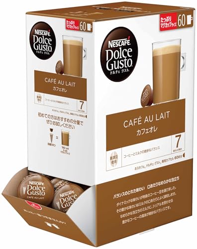 カフェオレ 60P×1箱,マグサイズ,コーヒーポッド