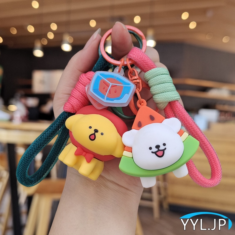 Qoo10] 韓国 ライン子犬マルチーズ フィギュア : バッグ・雑貨