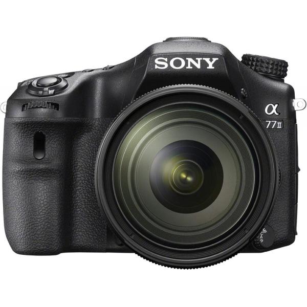 【中古】ソニー SONY α77 II ズームレンズキット DT 16-50mm F2.8 SSM ILCA-77M2Q SDカード付き