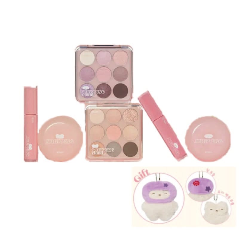 [NEW/ホイップクラウド]ホイップクラウド SET_プレイカラーアイド(2色)/ホイップベルベットブラッシャー(2色)/フルーティーデューイティント(2色)