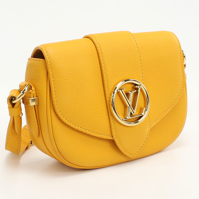 【中古】ポンヌフ ソフトMM LV94519 ショルダーバッグ カーフ レディース Aランク