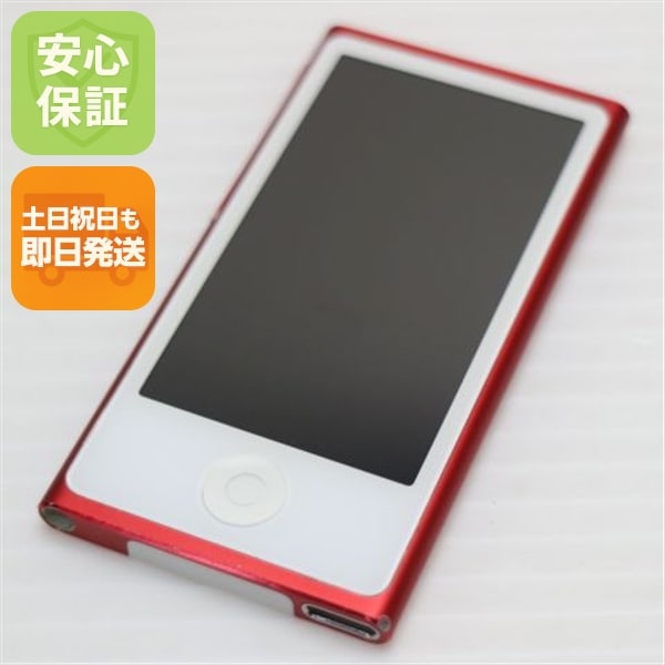 超美品 iPod nano 第7世代 16GB レッド Apple 178