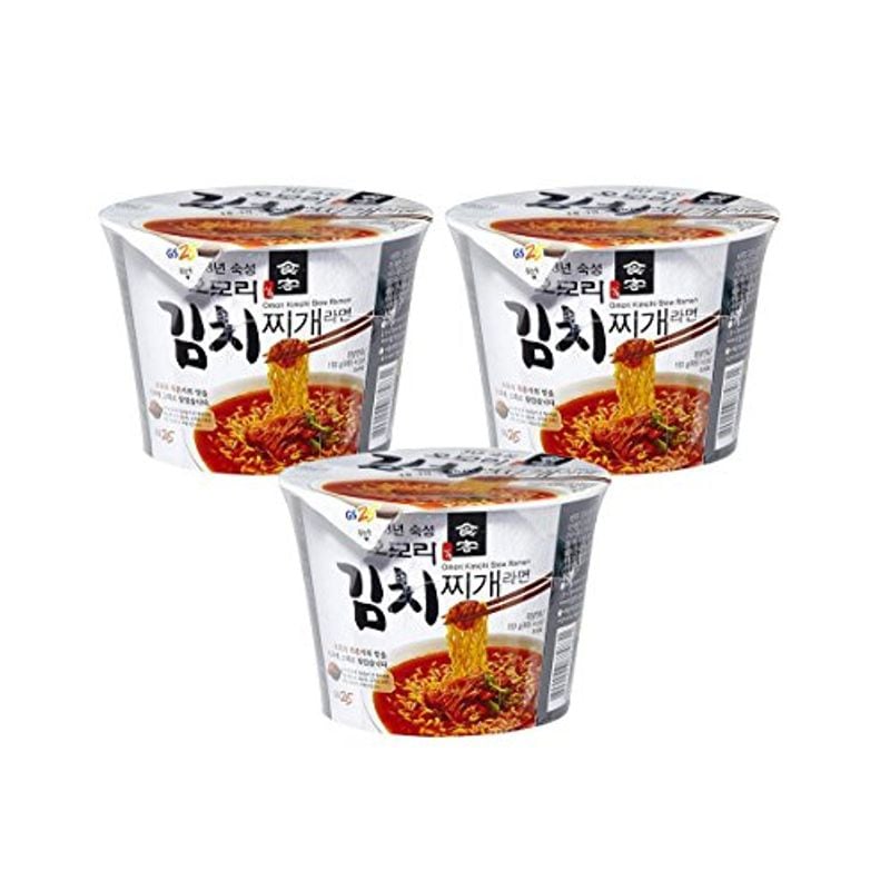 八道 Paldo GS25 オオモリ 公式ショップ キムチチゲ 3個入 全商品オープニング価格 韓国食品 カップラーメン 韓国ラー