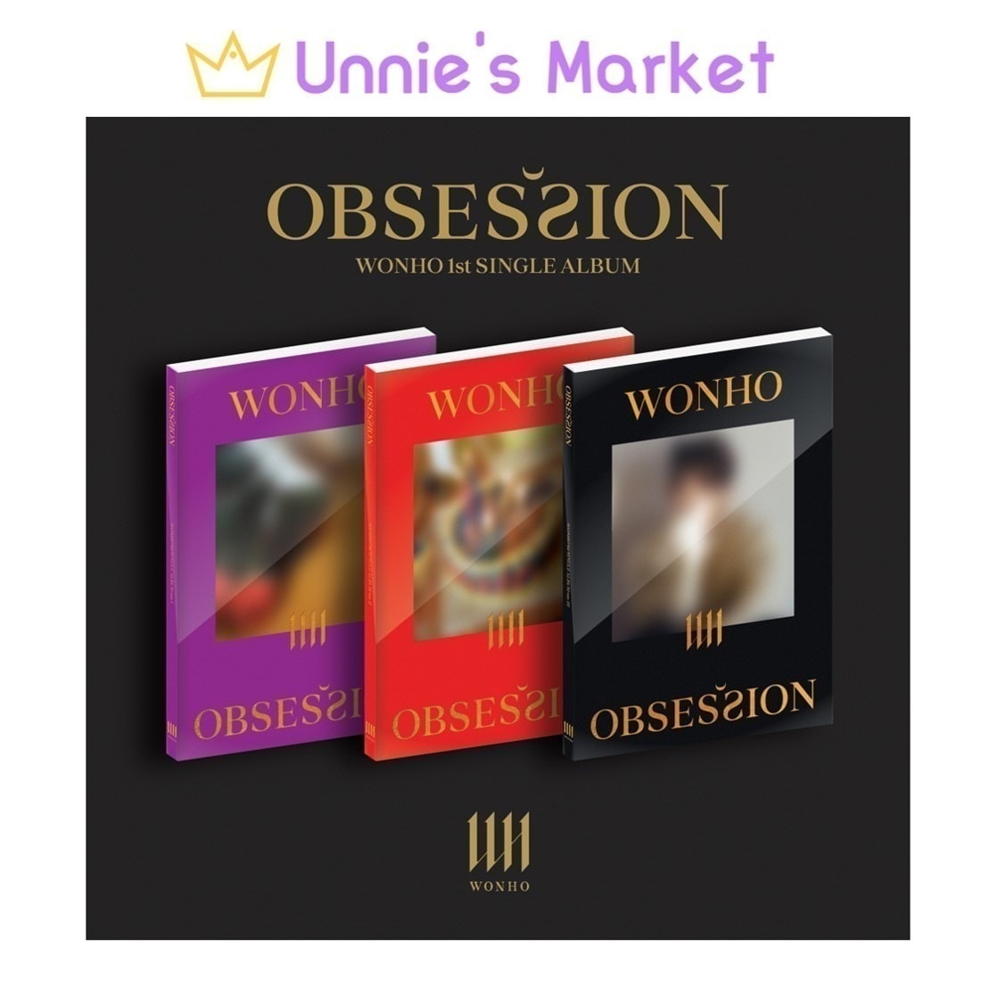 [SET] WONHO [OBSESSION] 1st Single Album