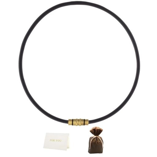 【ラッピング袋&メッセージカード付】コラントッテ ネックレス クレスト CREST プレミアム(L:約51CM/プレミアムゴールド)