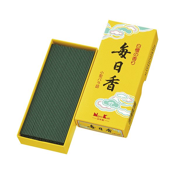 （まとめ）日本香堂 毎日香 小型 バラ詰 1箱 [x10セット]