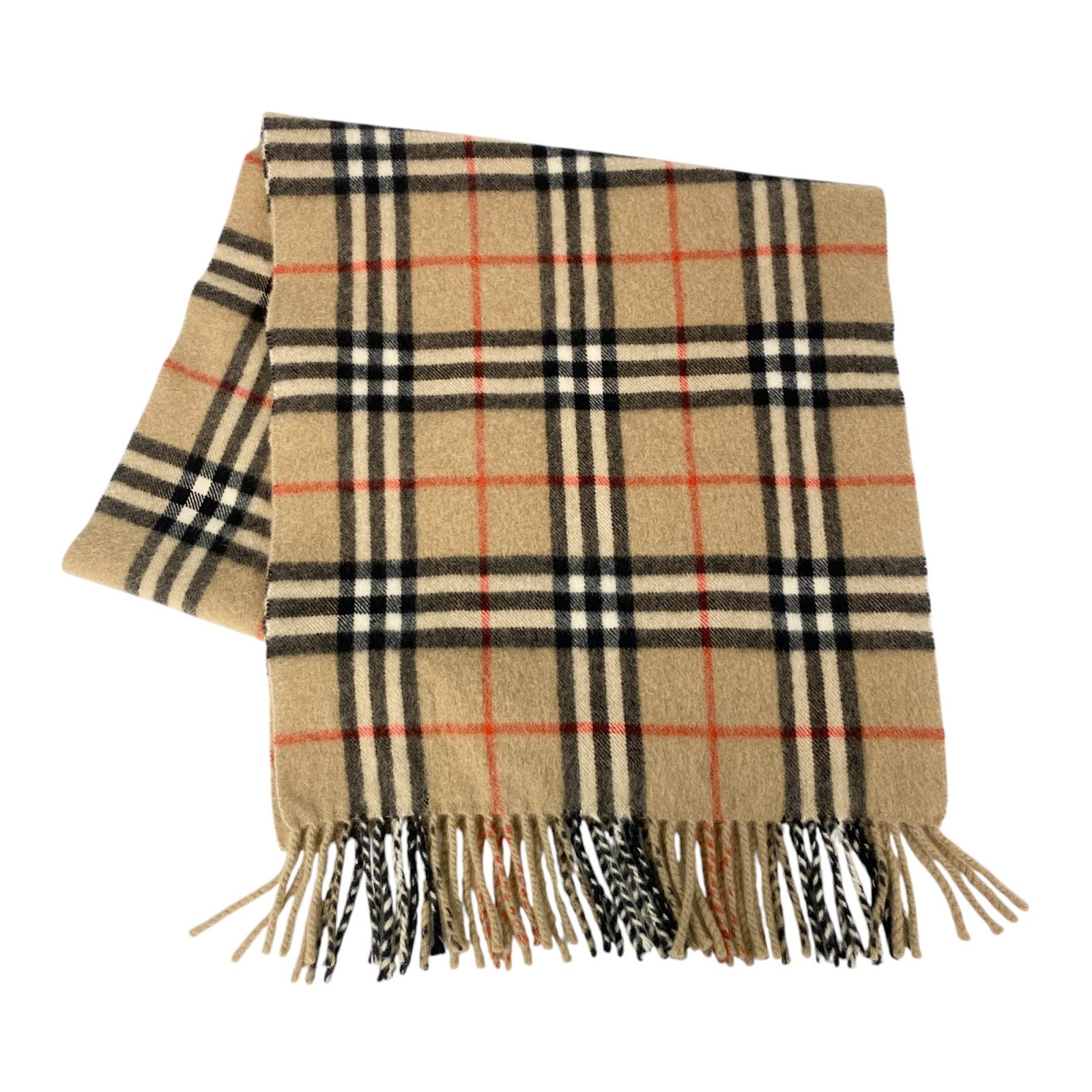 美品 バーバリー Burberry レディース カシミヤ ノヴァチェック マフラー