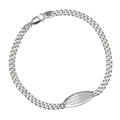 リターントゥ ティファニー オーバルタグ 腕周り約16.3cm ブレスレット