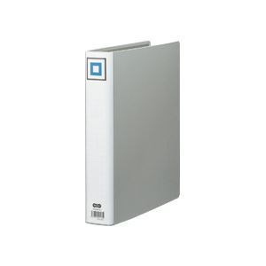 (まとめ) TANOSEE 両開きパイプ式ファイルV A4タテ 600枚収容 背幅75mm シルバー 1冊 〔×30セット〕 まとめ） TANOSEE 両開きパイプ式ファイル A4タテ 300枚収容 背幅46mm