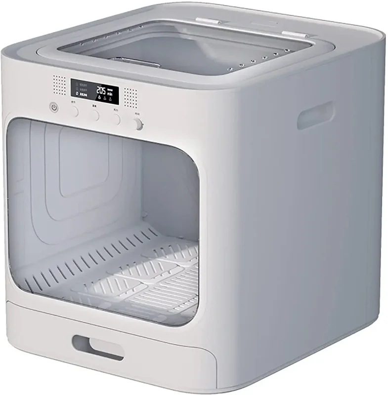 3営業日以内発送　Atuban-ペット用の乾燥ボックス 家庭用の乾燥ボックス 自然な巻き毛の乾燥機 完全に静かなノイズヘアドライヤー