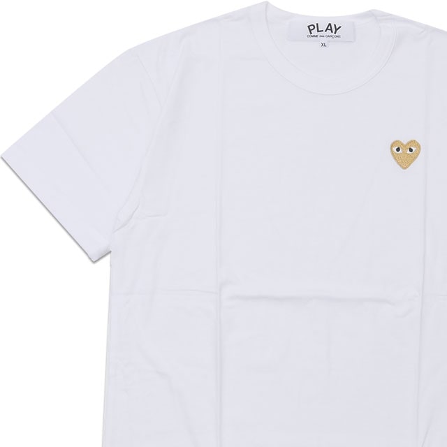 プレイ コムデギャルソン PLAY COMME des GARCONS GOLD HEART ONE POINT TEE AX-T216-051 200-006748-050