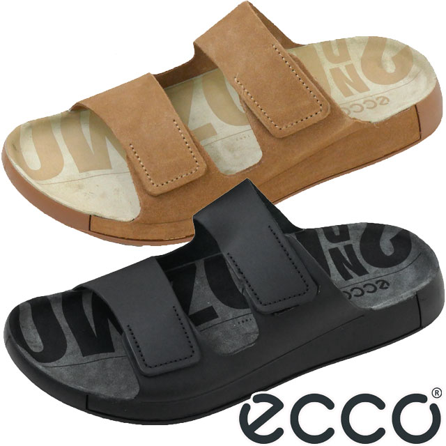 エコー ecco メンズ サンダル コンフォートサンダル スライドサンダル レザーサンダル 500904 01001 ブラック 02291 カシミヤ o-sg 8,993円