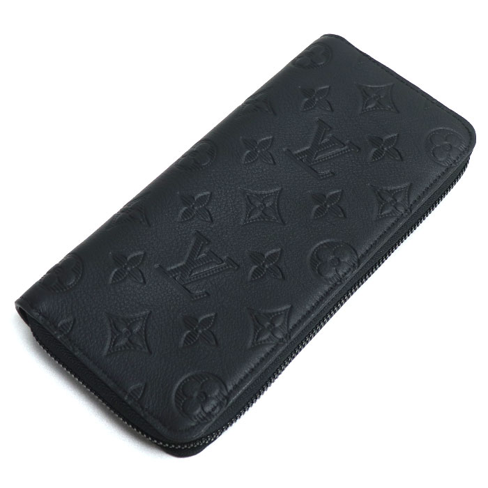 LOUIS VUITTON ルイヴィトン ジッピーウォレットヴェルティカル 長財布 ラウンドファスナー モノグラムシャドウ ブラック M62902 ICチップ メンズ 未使用 買取品