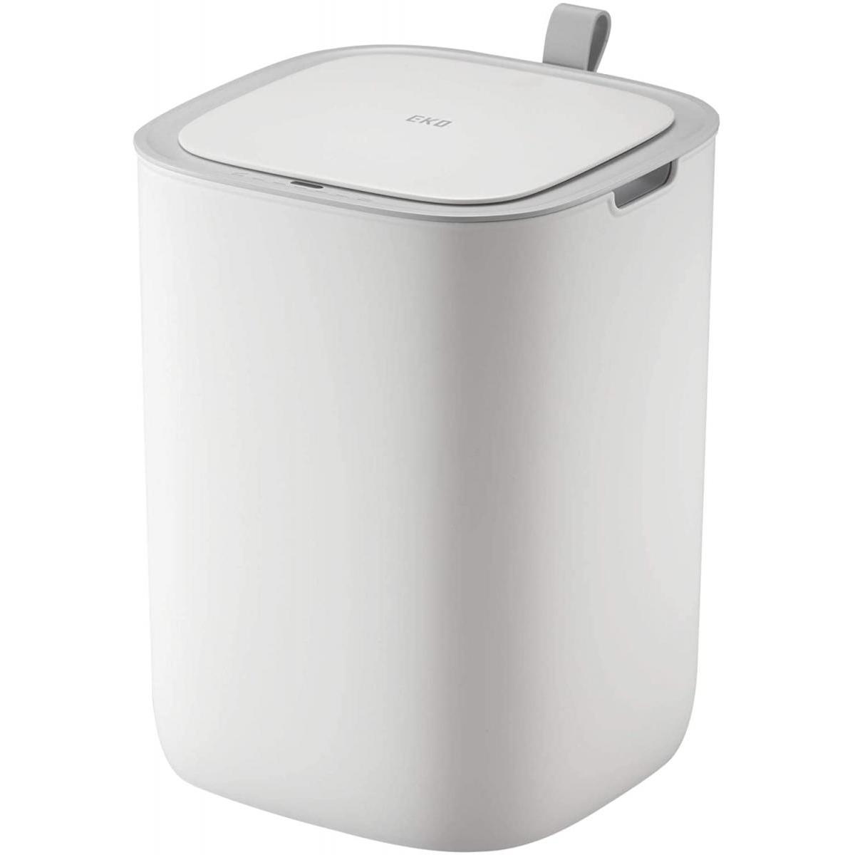 EKO モランディ プラスチックセンサービン 12L ゴミ箱 ホワイト EK6288-12L-WH センサー 開閉 フタ付き ダストボックス