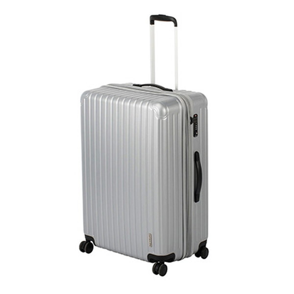 キャプテンスタッグ スーツケース(TSAロックWFタイプ) L (シルバー) UV-94
