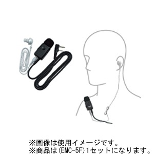 ケンウッド EMC-5F トランシーバー用クリップマイクロホン EMC5F