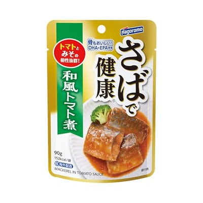 他サイト： はごろも さばで健康 和風トマト味 (パウチ) 90g (1417)×12個の商品画像