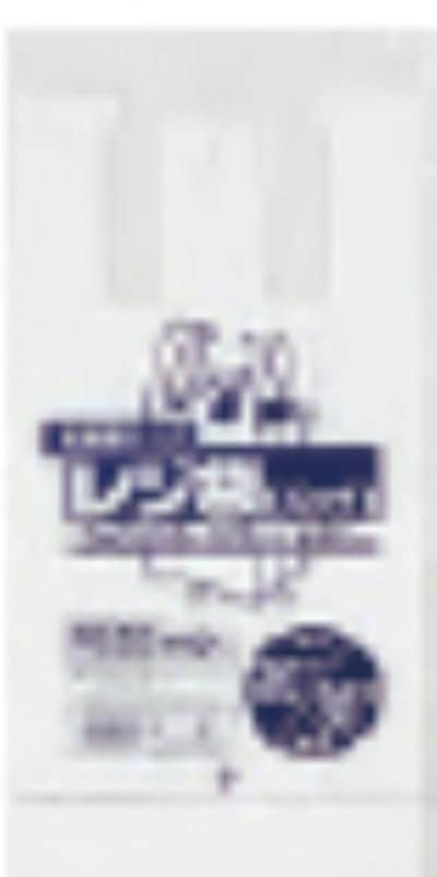 省資源レジ袋東08西25号100枚入HD乳白 RE08 [xまとめ買い（80袋x5ケース）合計400袋セット] 38-372