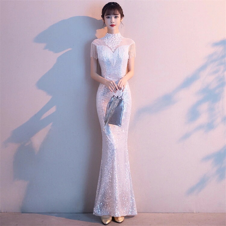 フィッシュテールワンピース パーティードレス イブニングドレス レディースレディースファッション ドレス