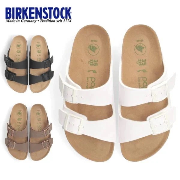 サンダル レディース BIRKENSTOCK Papillio パピリオ アリゾナ フレックス プラットフォーム 黒 白 茶色