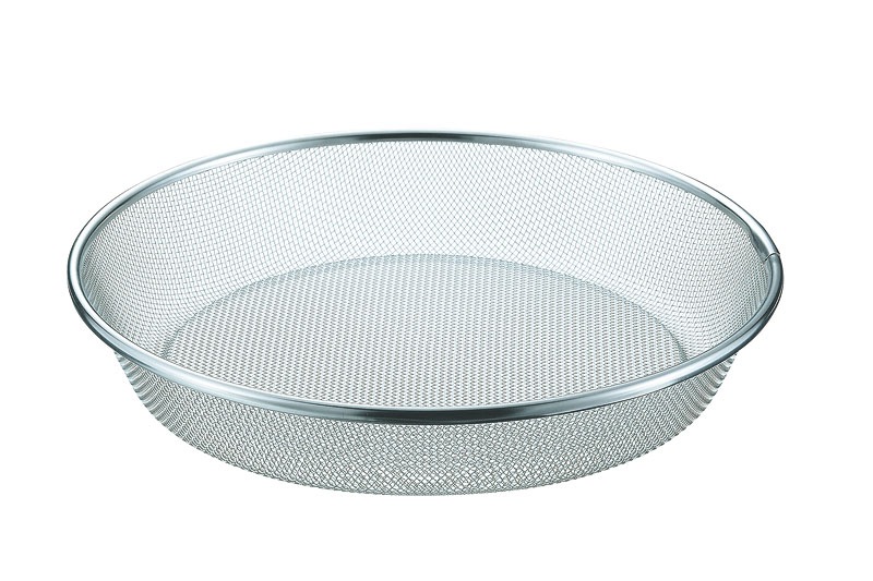 （まとめ買い）新越ワークス 頑丈なザル 浅型 22cm 31328 [x3]