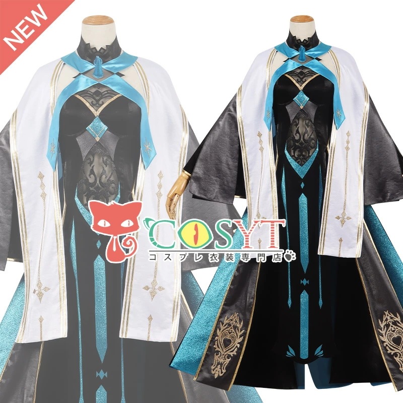 FateGrand Order FGO モルガン 冬の女王(王冠付き) コスプレ衣装 仮装 変装 コスプレ cosplay ゲーム イベント パーティ