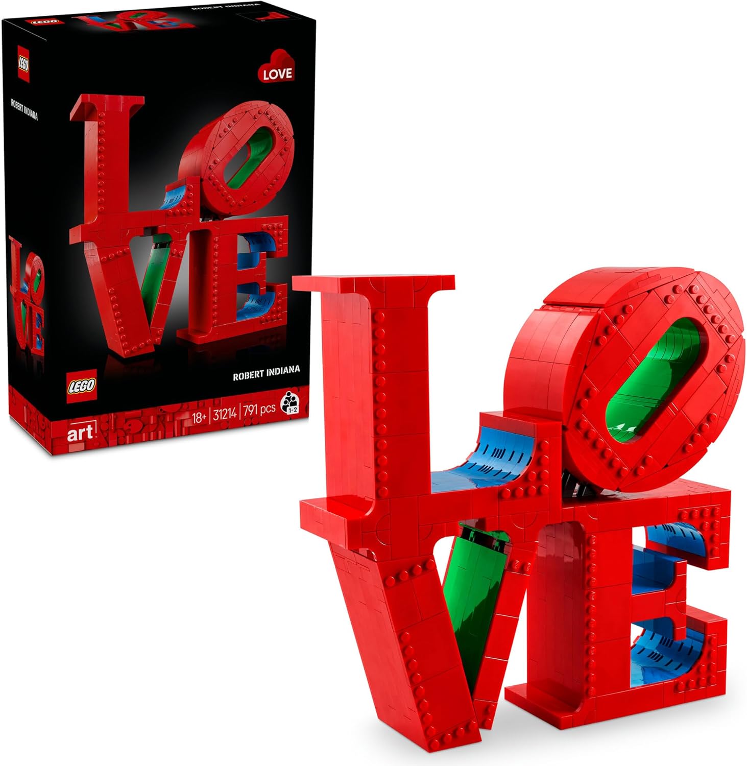 レゴ(LEGO) レゴアート LOVE おもちゃ 玩具 誕生日 プレゼント ブロック 母の日 父の日 男性 女性 インテリア オシャレ 母 父 31214