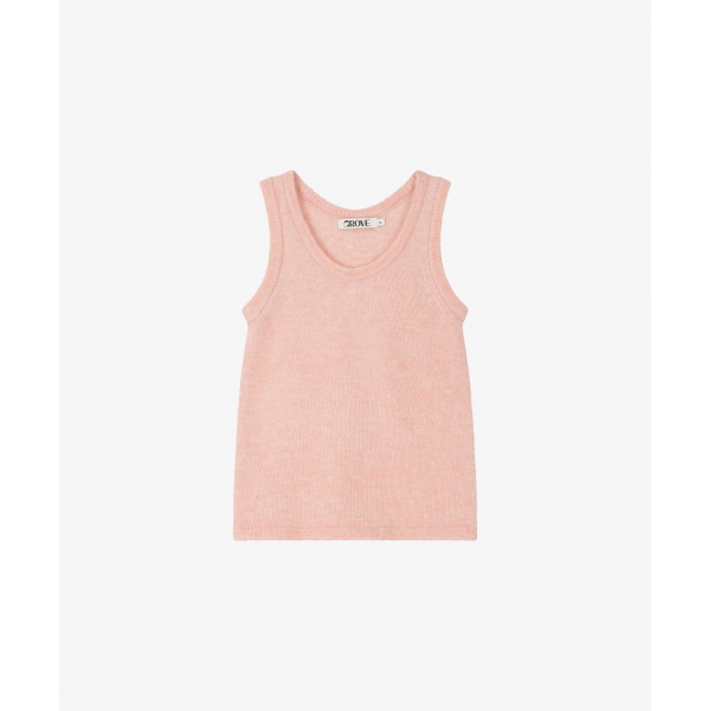 グローブジェイズニットノースリーブ_コーラル