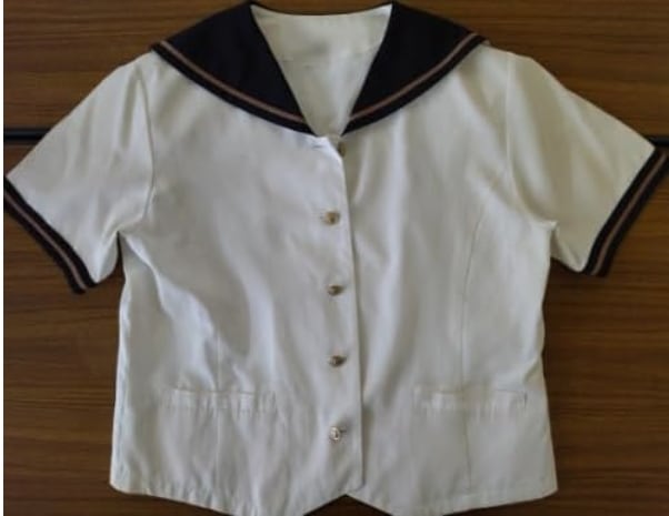 岡山県[岡山南高等学校] 女子制服 夏服 MINAMI MPS セーラー服上着 コスプレ衣装