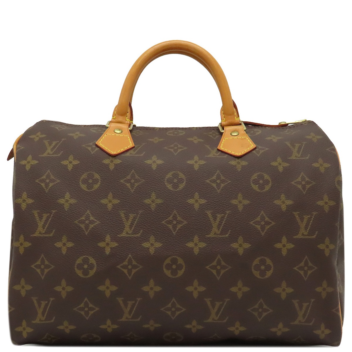ルイヴィトン LOUIS VUITTON ハンドバッグ スピーディ 30 モノグラムキャンバス モノグラム ゴールド金具 茶 ミニボストン 鍵・パドロック欠品 M41526 TH1002【中古】