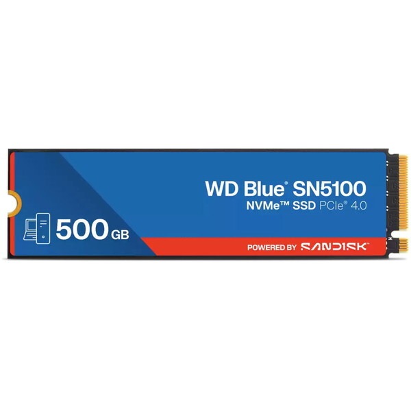 WDS500G5B0E WD Blue SN5100 NVMe 内蔵ストレージ (SSD M.2 500GB)