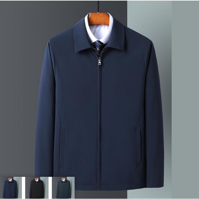 ステンカラーコート メンズ 無地 ビジネスコート カジュアル シンプル きれいめ 通勤 仕事 Pコート アウター 冬 秋 春