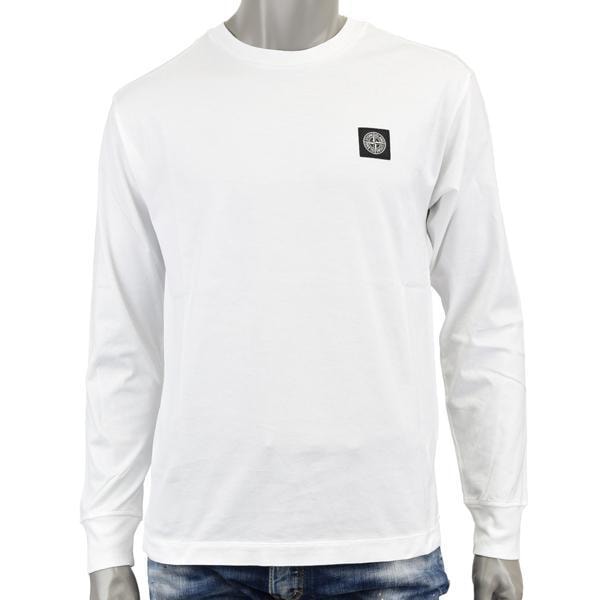 STONE ISLAND ストーンアイランド GARMENT DYED LS T-SHIRT/ロゴ ワッペン長袖Tシャツ/L1S15 2100031 S0013 V0001