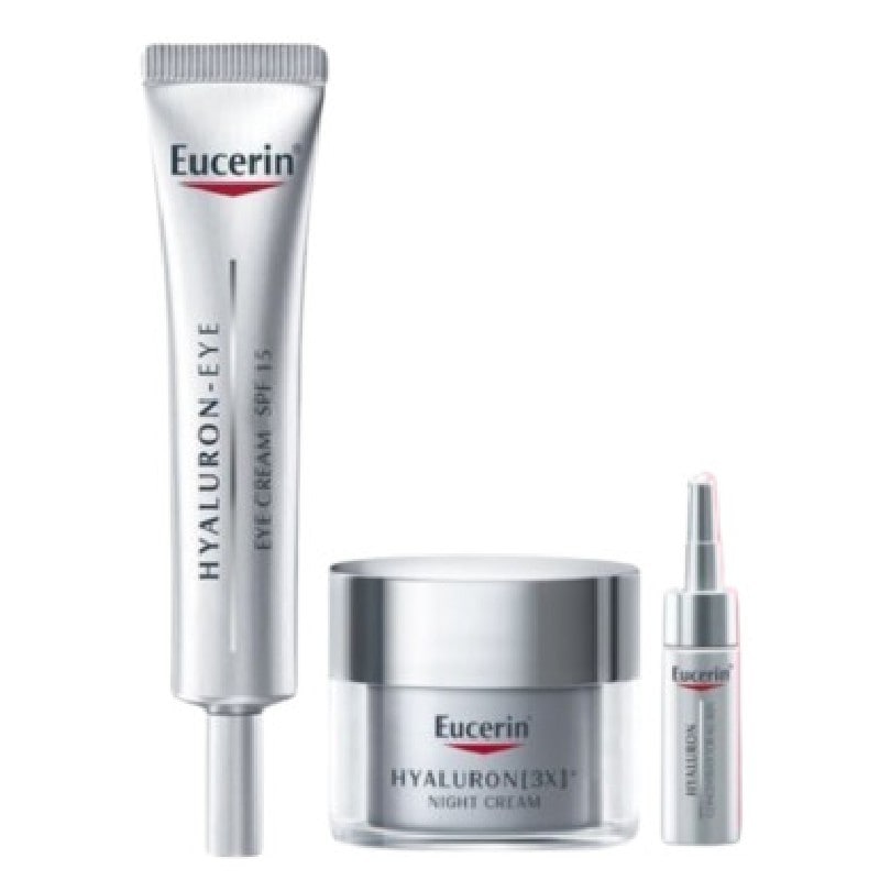 [公式] ユーセリン ハイアルロン アイクリーム15ml+ハイアルロン ナイトクリーム20ml+コンセントレート5ml