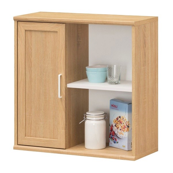 キャビネット おしゃれ 幅72 引き戸