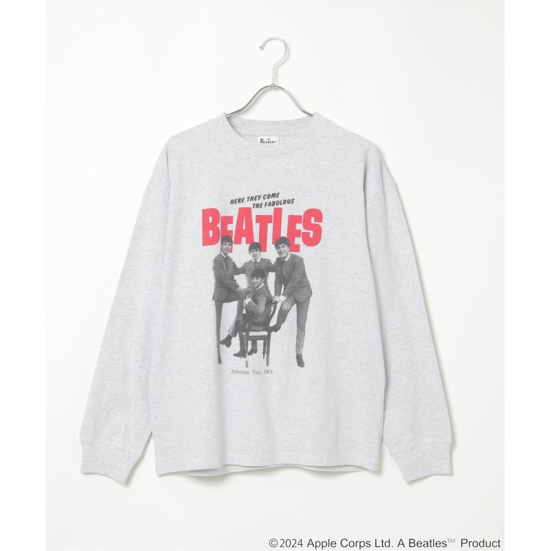 THE BEATLES ザ ビートルズ ツアープリントロングスリーブバンドT