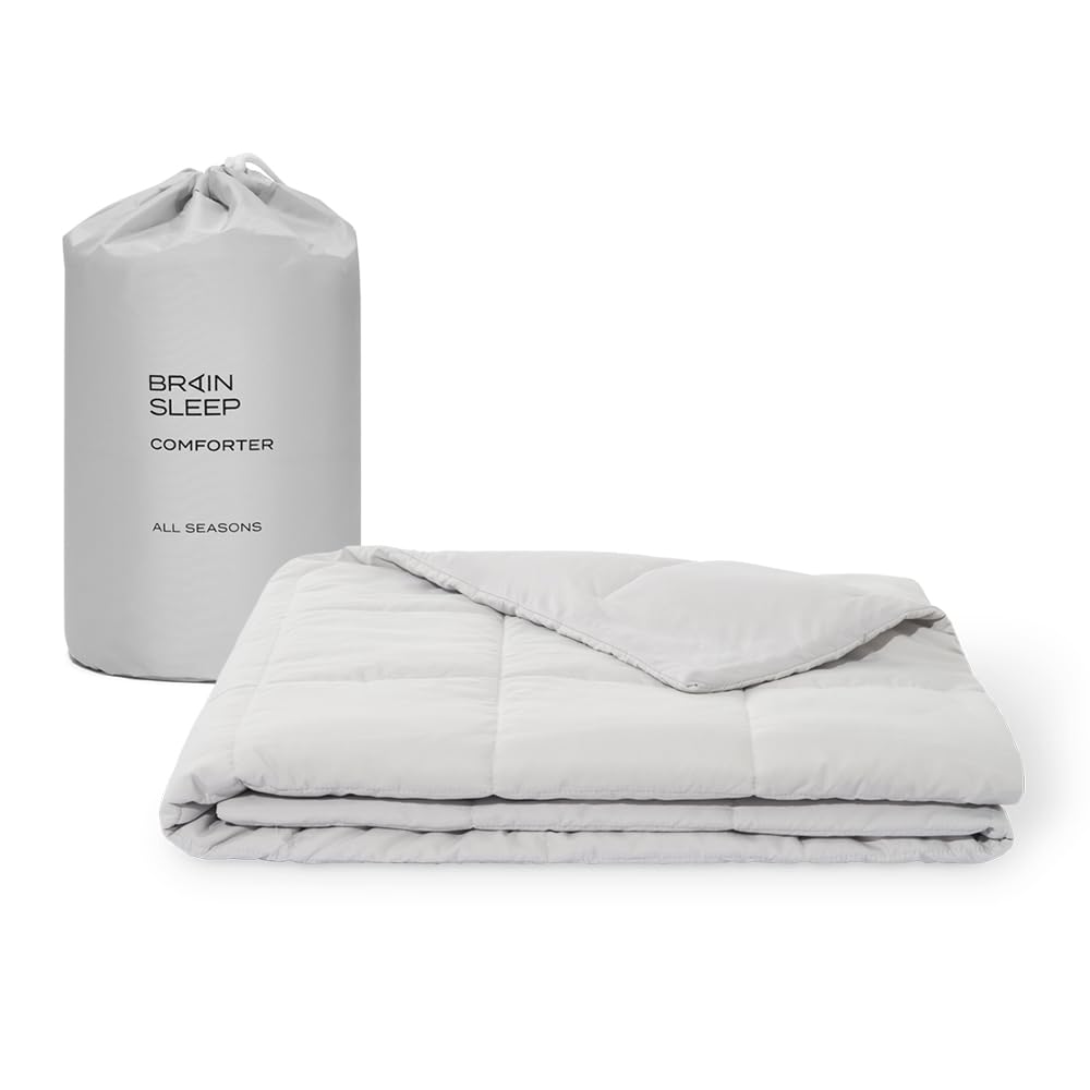 ブレインスリープ コンフォーター オールシーズンズ シングル ライトグレー 掛け布団 一年中使える 布団 春 夏 秋 冬 インナーケット 自動調温素材 暑い時は涼しく寒い時は暖かく 31280 19,418円