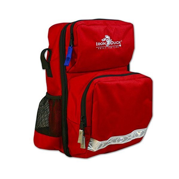Iron Duck 39995-R BLS Event Bag with Adjustable Ergonomic Padded Shoulder Strap， Nylon， Red 並行輸入品