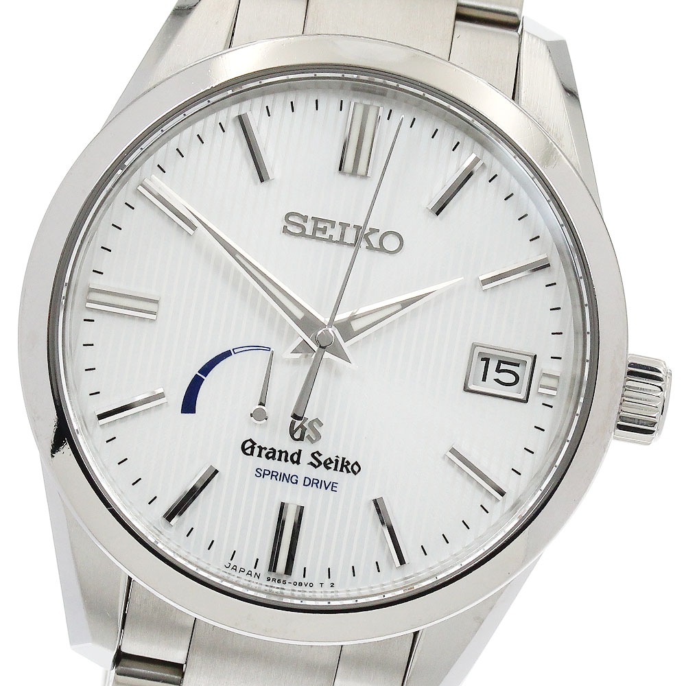 セイコー SEIKO SBGA147/9R65-0CJ0 グランドセイコー パワーリザーブ スプリングドライブ メンズ _909880【中古】