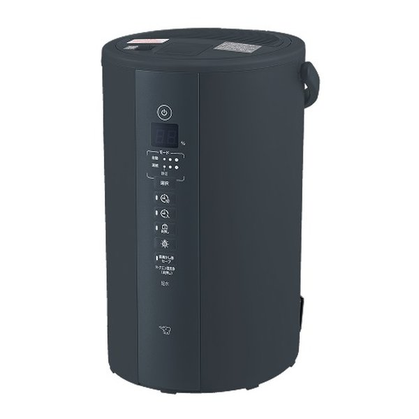 スチーム式加湿器 4.0L/和室10畳/洋室17畳/ソフトブラック EE-TB60-BM