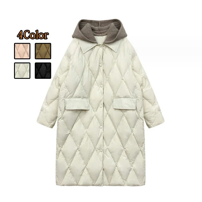 上品 秋冬新作 レディースコート 送料無料厚手 ダウンジャケット 通勤 O L 可愛い ダウンコート 女性 暖かい おしゃれ 通学 軽いダウン 冬物 キレイめ 防寒対策 ロング丈 ダウンコート 防寒
