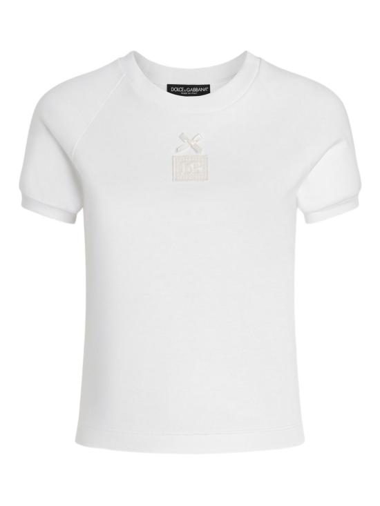 DOLCE & GABBANA Women Tops F8V88Z HU7SDW0800 White