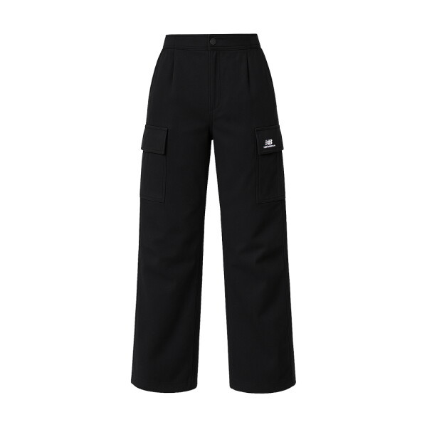ニューバランス NB ウィンターウーブンランニングカーゴウィメンズロングパンツブラック NBNTD4W102-19