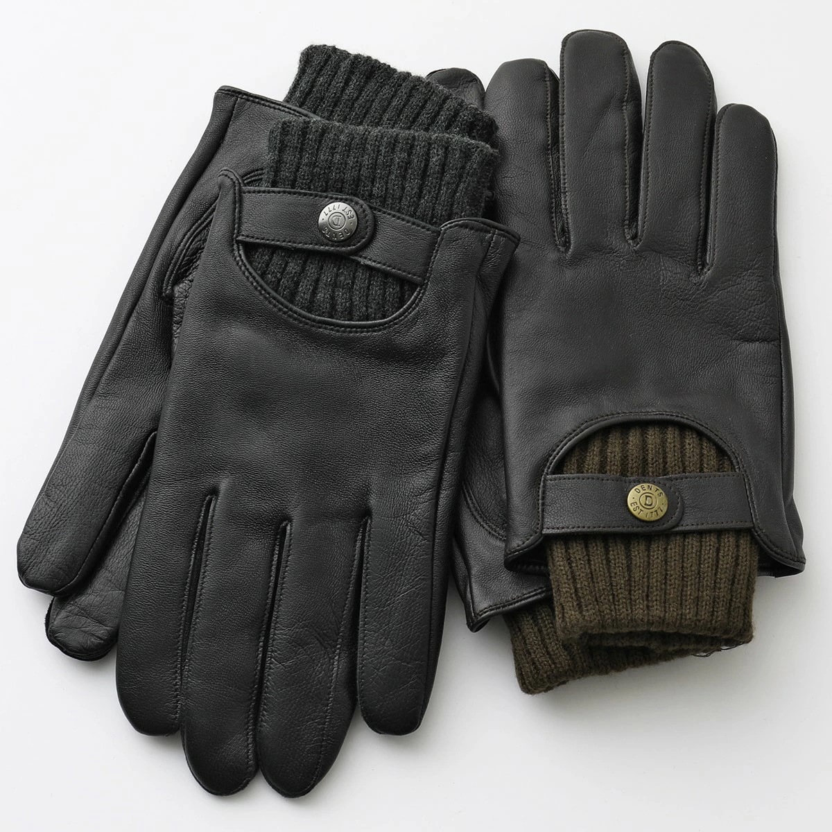 DENTS デンツ レザーグローブ メンズ 手袋 手ぶくろ ブラウン DENTS