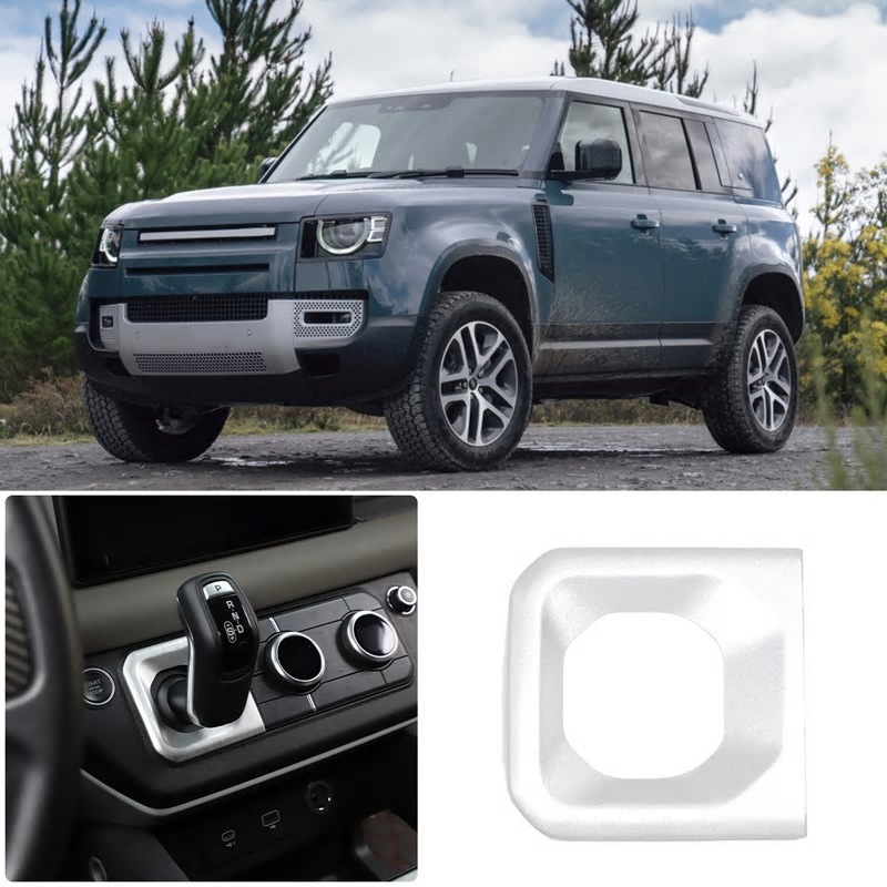 のための2020から2021ランドローバーディフェンダー90 110ステンレス鋼シルバー車のセンター