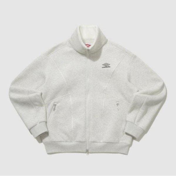 ジャケット JQS UP421CFTO7-OMG HBL CELEB フリースボンディングジャケット GREY