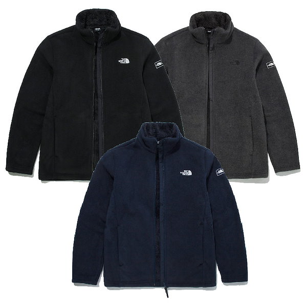 TNF MS FURRY FLEECE JACKET 3COLOR