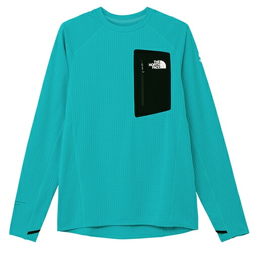 エクスペディションドライドットクルー アウトドア 長袖 Tシャツ ユニセックス NT12523-AQ